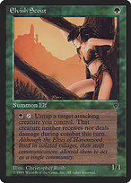 Elvish Scout — Fallen Empires 68c