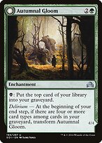 Melancolia Outonal // Ancião do Equinócio — Shadows over Innistrad 194