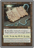 Ashnod's Coupon — Unglued 69