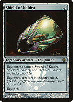 Escudo de Kaldra — Darksteel Promos 139★