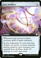 Artilharia de Lux — Phyrexia: All Will Be One Commander 41