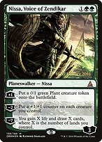 Nissa, Voz de Zendikar — Oath of the Gatewatch Promos 138s