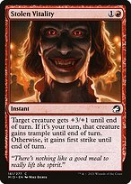 Vitalidade Roubada — Innistrad: Midnight Hunt 161