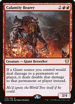 Portador de Calamidades — Kaldheim Promos 125p
