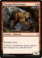 Monstrossauro Atacante — Ixalan 138