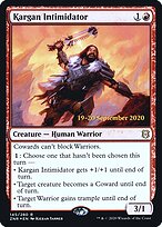 Intimidador Karganiano — Zendikar Rising Promos 145s