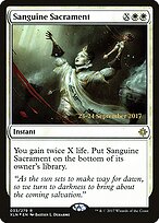 Sacramento Sanguíneo — Ixalan Promos 33s