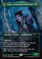 Casal, Lurkwood Pathfinder // Casal, Pathbreaker Owlbear — Universes Within 29