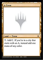 A-Town — Unknown Event RL01e
