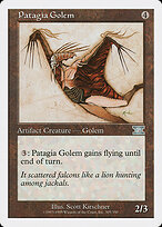 Golem com Patágio — Classic Sixth Edition 305