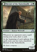 Eremita do Monte Rezinga // Lobo Solitário do Monte Rezinga — Shadows over Innistrad 209
