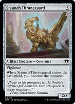 Guarda do Trono Inabalável — Commander Masters 412