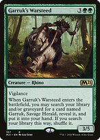 Montaria de Guerra de Garruk — Core Set 2021 337