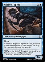 Sílfide do Véu da Noite — Wilds of Eldraine Commander 100