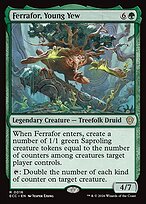 Ferrafor, Young Yew — Lorwyn Eclipsed Commander 16