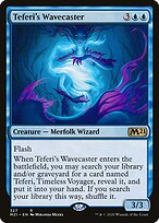 Conjuradora de Ondas de Teferi — Core Set 2021 327