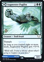 Pugilista Amplificador // Equação Ecoante — Strixhaven: School of Mages Promos 147s