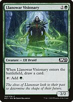 Visionário de Llanowar — Core Set 2021 193
