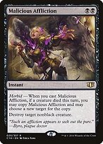 Malicious Affliction — Commander 2014 25