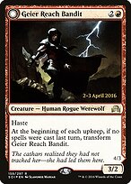 Bandido da Cordilheira de Geier // Alfa da Alcateia Vildin — Shadows over Innistrad Promos 159s