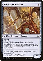 Assistente do Biblioplexo — Strixhaven: School of Mages 251