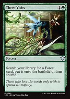 Três Visitas — Secrets of Strixhaven Commander 289