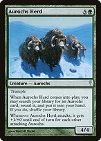 Manada de Auroques — Coldsnap 103