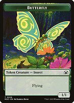 Butterfly — March of the Machine Commander Tokens 29