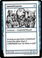 Learned Learner — Mystery Booster Playtest Cards 2021 25