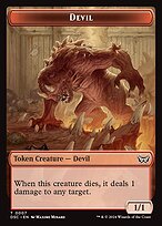 Devil — Duskmourn Commander Tokens 7