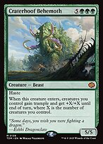 Behemoth Craterópode — Tarkir: Dragonstorm Promos 138p