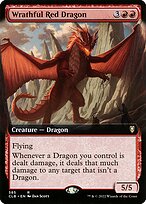 Dragão Vermelho Irado — Commander Legends: Battle for Baldur's Gate 585