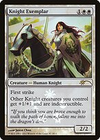 Exemplar Cavaleiro — Magic 2011 Promos A7
