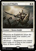 Paladino de Aço Puro — Commander Masters 51
