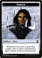 Dack Fayden Emblem — Eternal Masters Tokens 16
