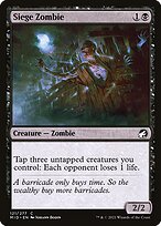 Zumbi de Cerco — Innistrad: Midnight Hunt 121