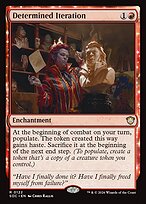 Iteração Determinada — Secrets of Strixhaven Commander 122