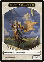 Kor Soldier — Zendikar Tokens 3