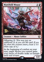 Manifold Mouse — Bloomburrow Promos 143s