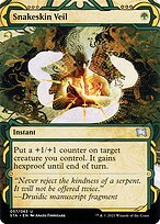 Véu de Pele de Serpente — Strixhaven Mystical Archive 57
