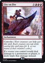 Cidade Incendiada — March of the Machine Promos 135s