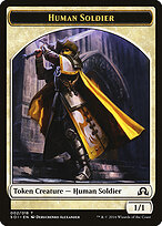 Human Soldier — Shadows over Innistrad Tokens 2