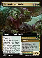 Eccentric Pestfinder // Turn Stones — Secrets of Strixhaven Commander 94