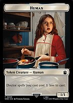 Human — Doctor Who Tokens 5