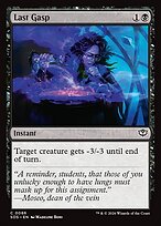 Último Suspiro — Secrets of Strixhaven 86