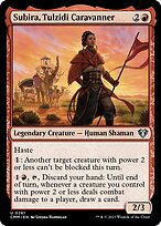 Subira, Caravaneira Tulzidi — Commander Masters 261