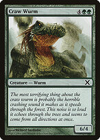Serpente Terrestre de Craw — Tenth Edition 257
