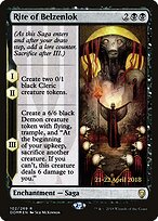 Rito de Belzenlok — Dominaria Promos 102s