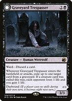 Invasora do Cemitério // Glutona do Cemitério — Innistrad: Midnight Hunt 104