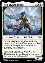 Kemba, Regente Kha — Commander Masters 34